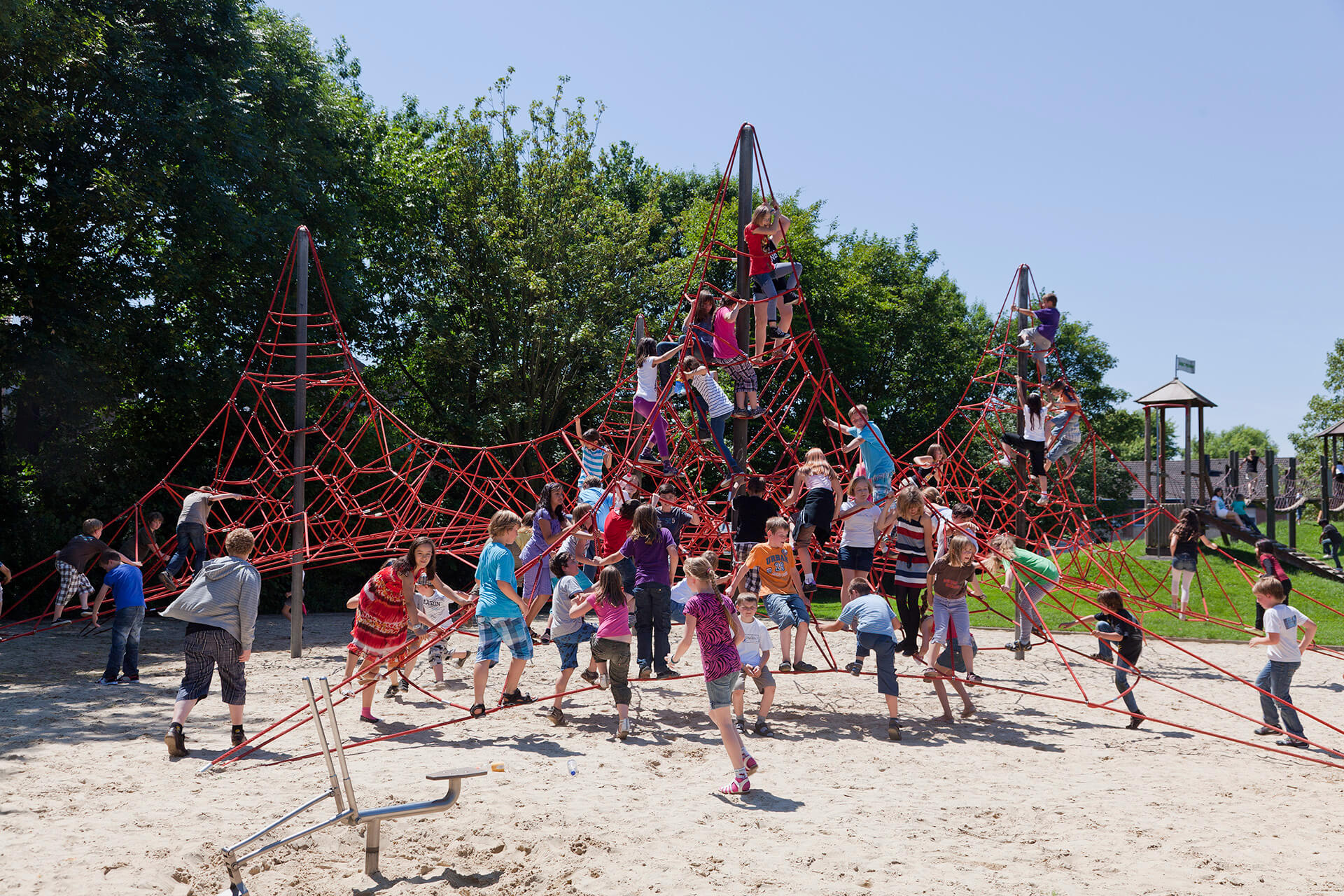 Four-mast Spacenet, 5.8m