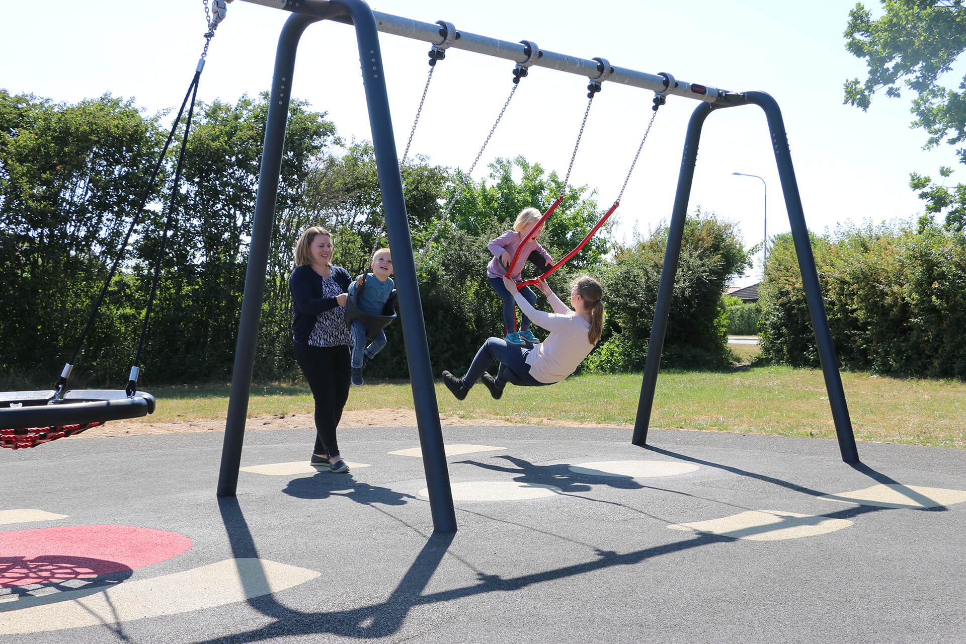 4-Seat Steel Frame H:2.5m