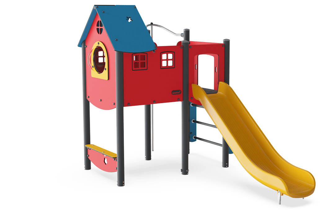 Torre de Juego Grande con Barra de Bomberos