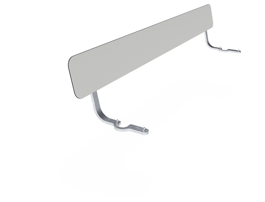 Agora Picnic Módulo Respaldo - Blanco HPL