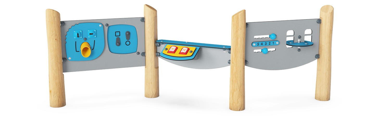 Højt legepanel 3 - Læring