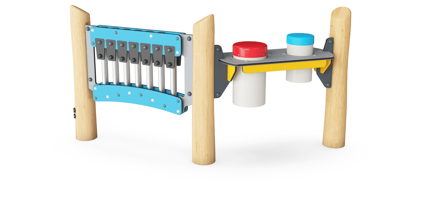 Høyt lekepanel 2 - musikk