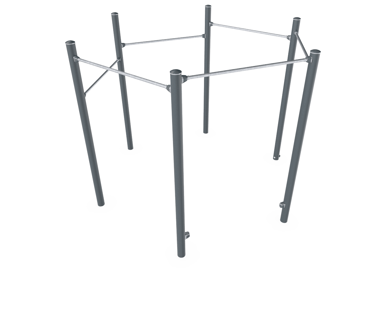 Hexagon Pull Up Station