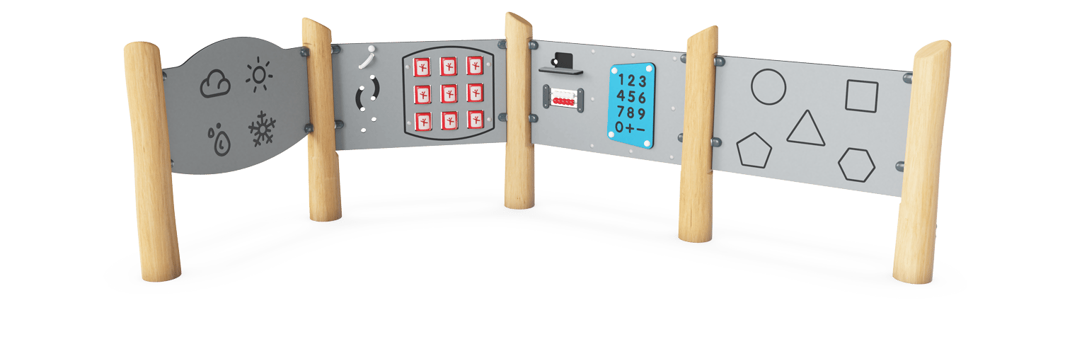 Spielwand 4 hoch, Schule