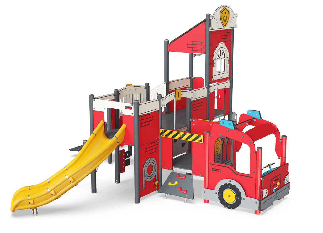 Fire Station & Firetruck