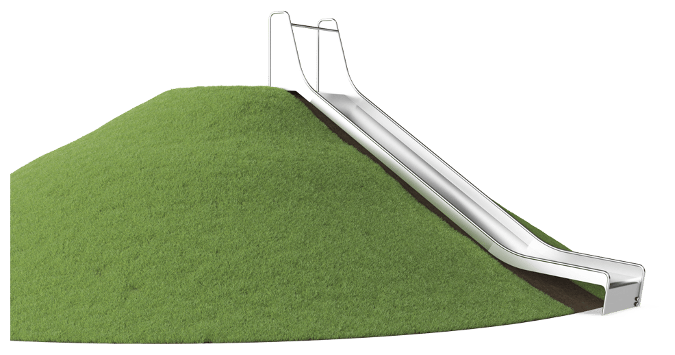 Embankment Slide, 2.5m high, 1.0m wide