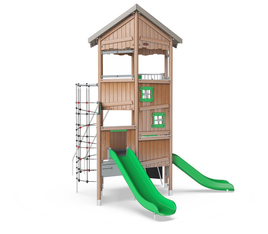 Mega Deck con plataforma superior