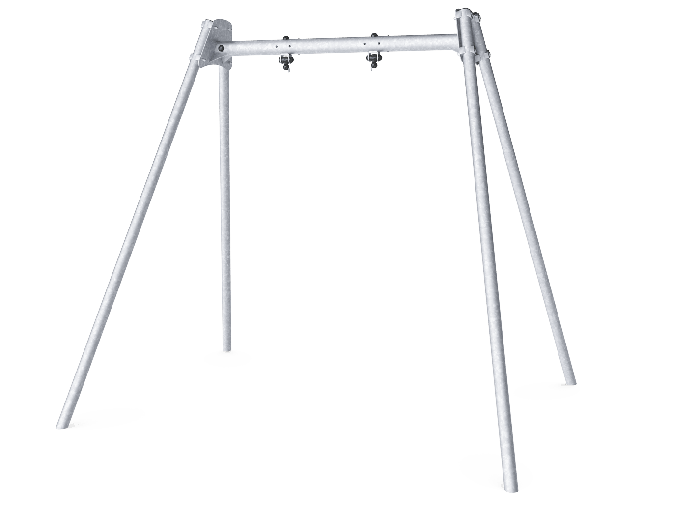 1-Seat Frame, 8 ft H, Steel