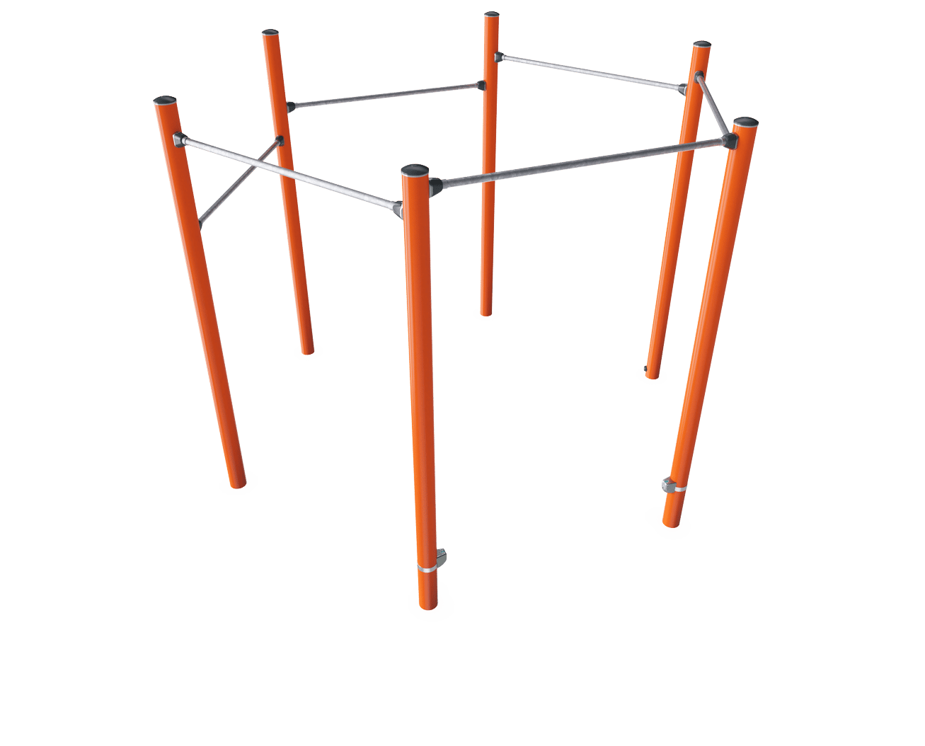 Hexagon Pull Up Station