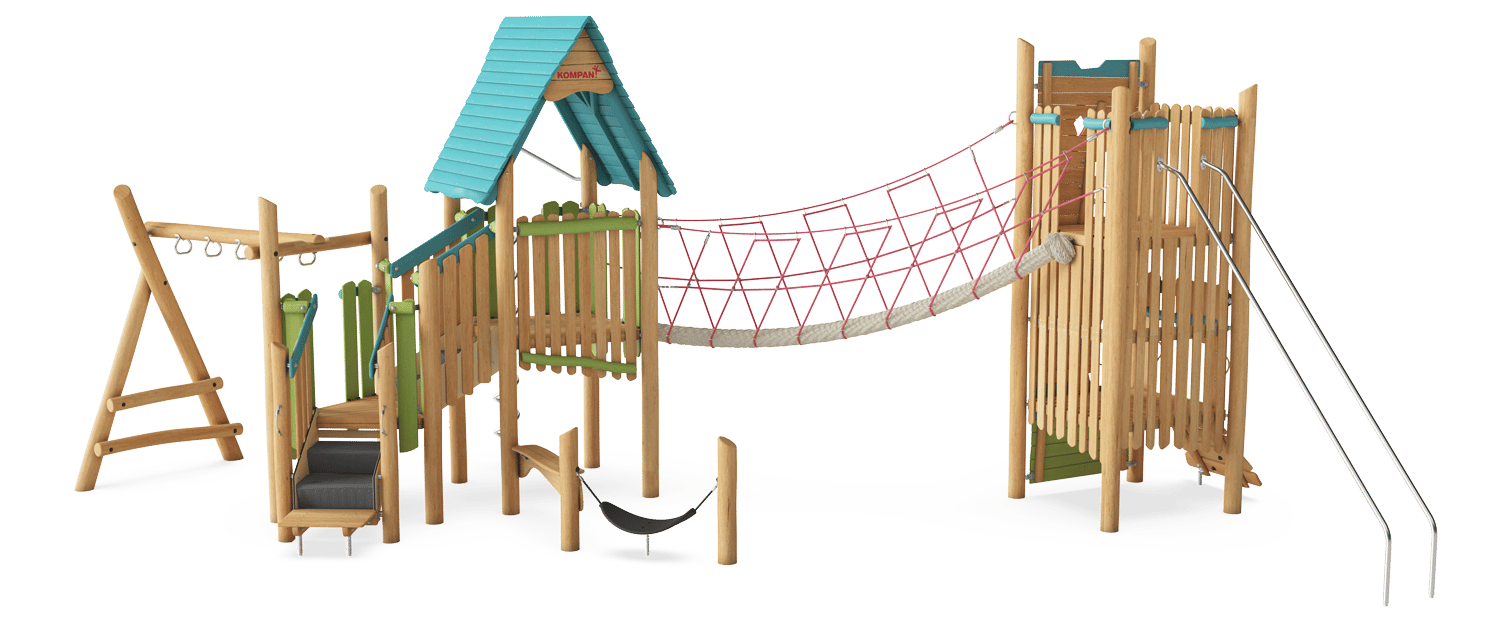 Double Tower with Valley Bridge
