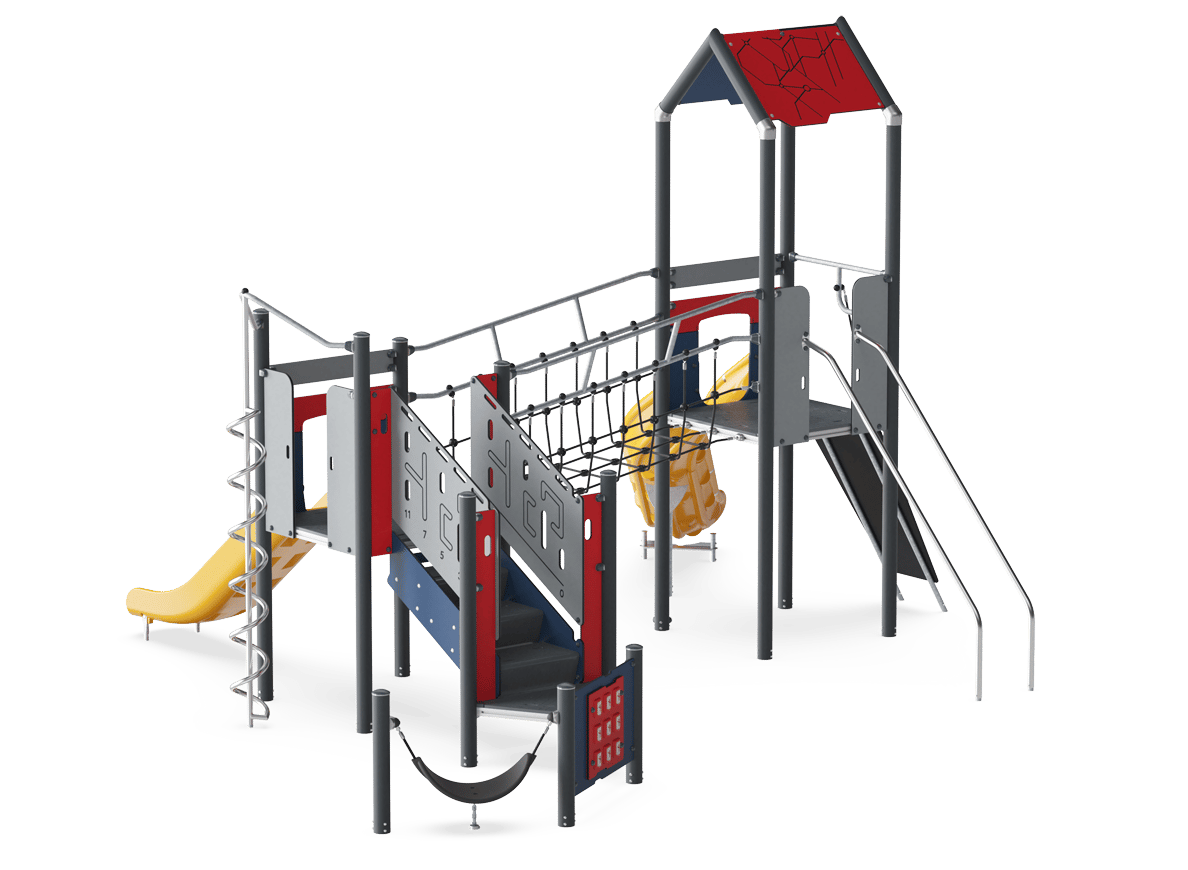 Two Tower with Slides