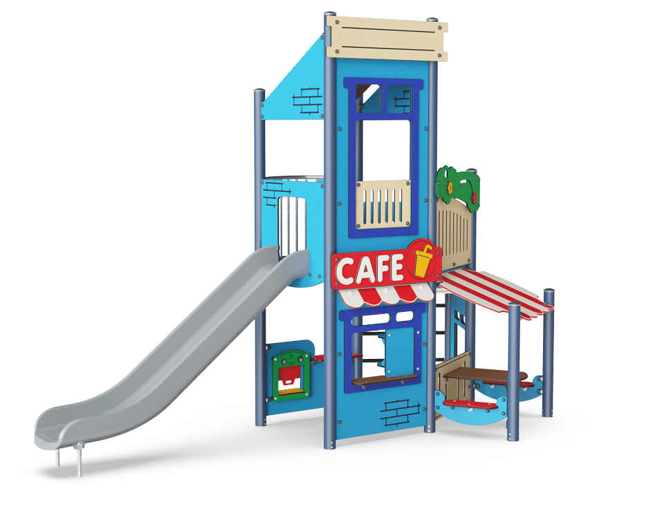 Casa con cafetería