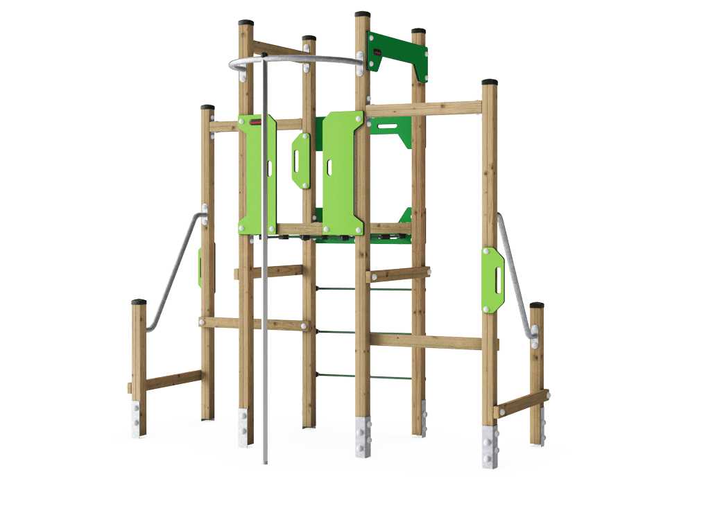 Corde à grimper en bois S
