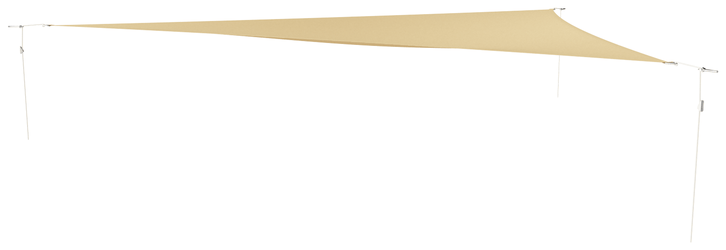 Solskjerming 4 x 4 x 4m