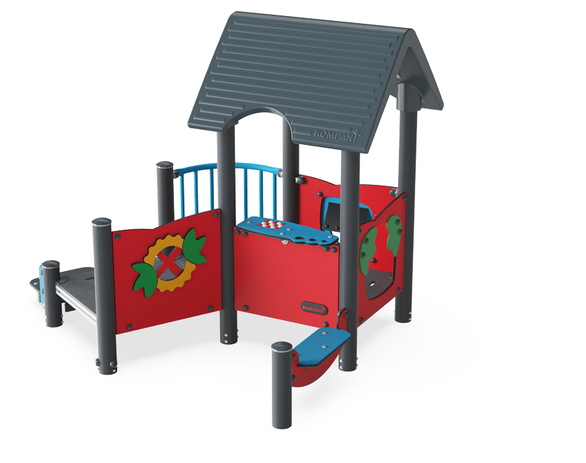 Playhouse with Balcony