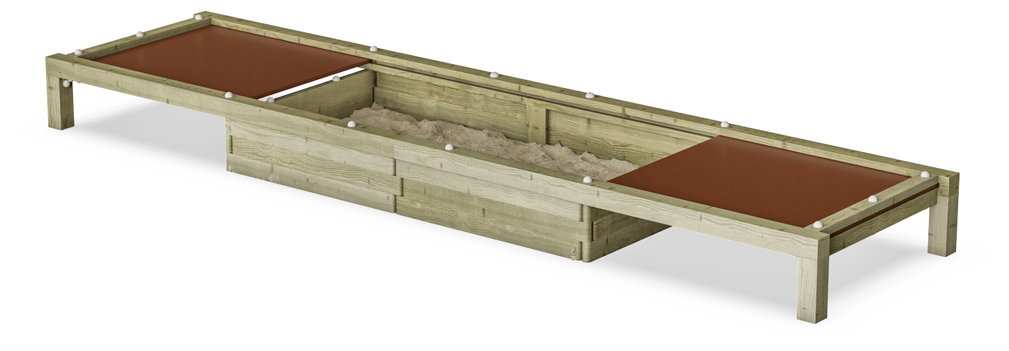 Le Bac A Sable Avec Couvercles