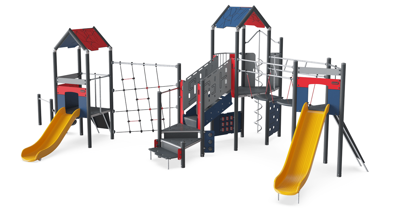 Four Towers with Net