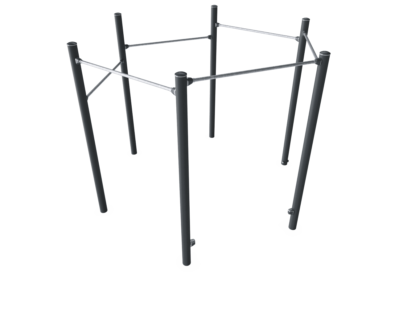 Hexagon Pull Up Station