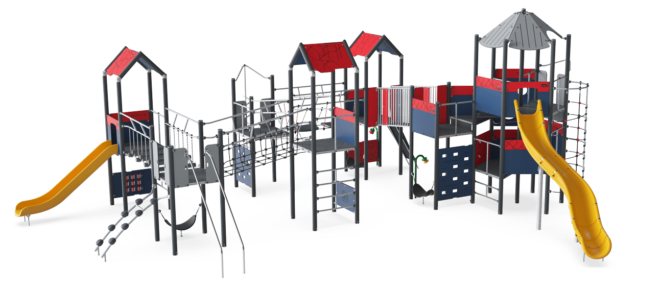 Mega Deck - Speeltoren Zesdubbel