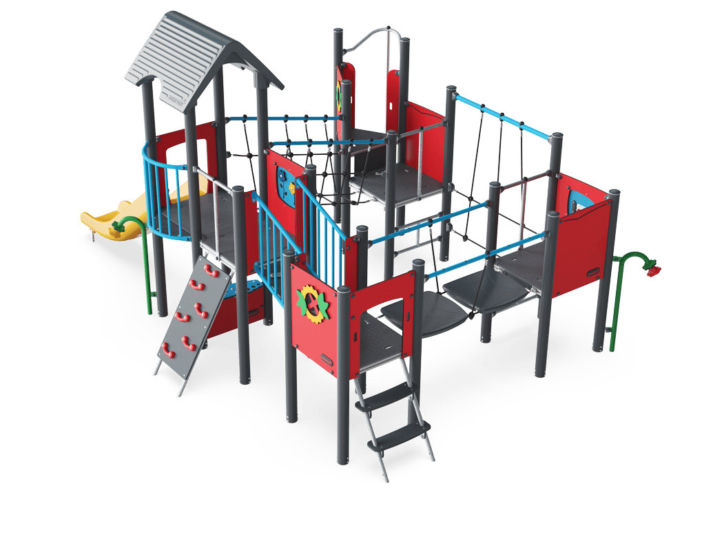 Cuatro Torres con Red y Puente