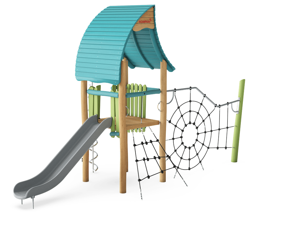 Robinia speeltoren - Het Spinnenhuisje