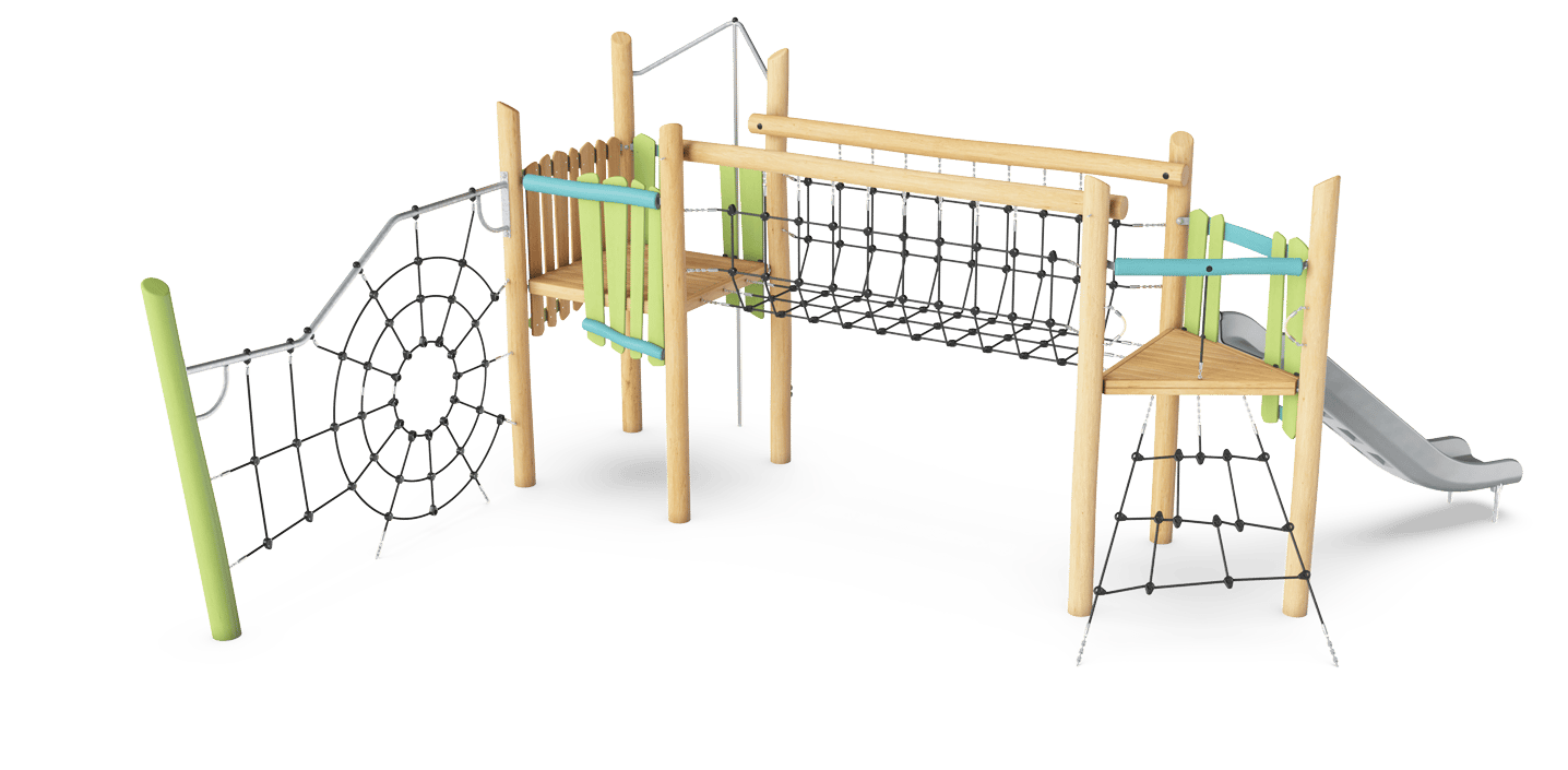 Torre Doble con Red de Araña