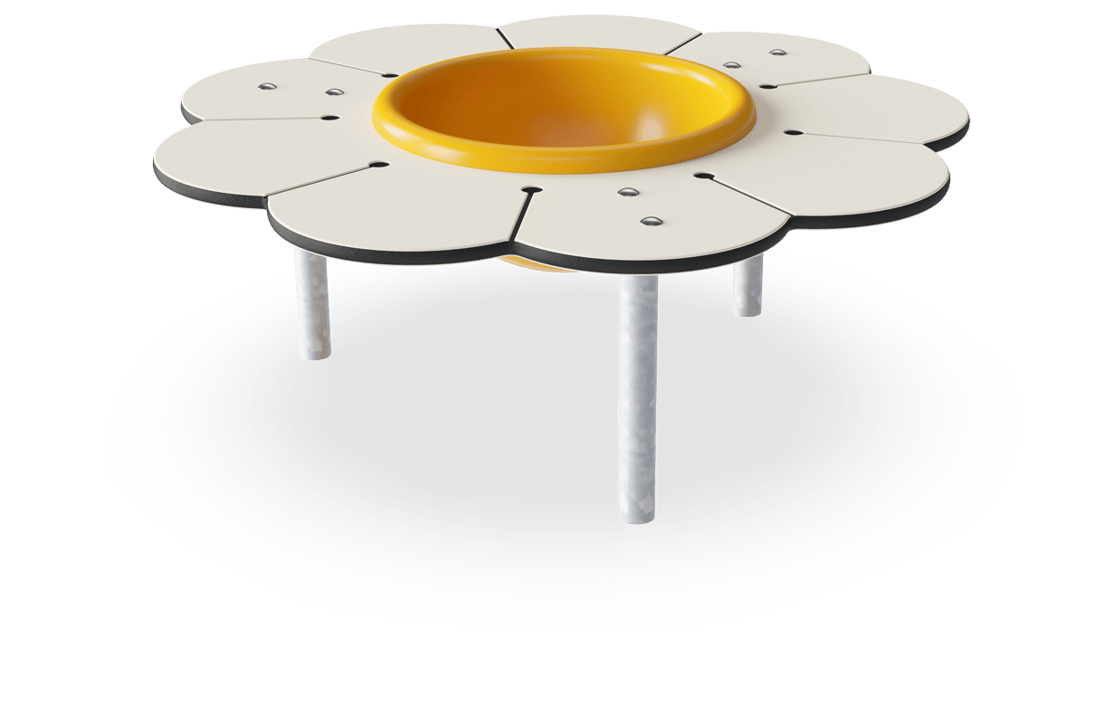 Stolek s mísou, sedmikráska