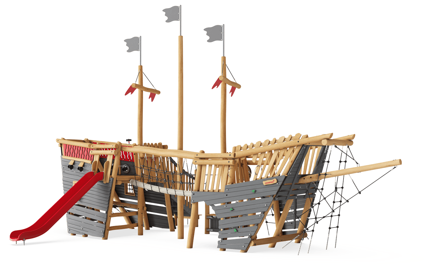 Pirate ship, Large