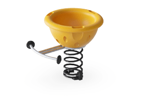 Springer Bowl with Footrest