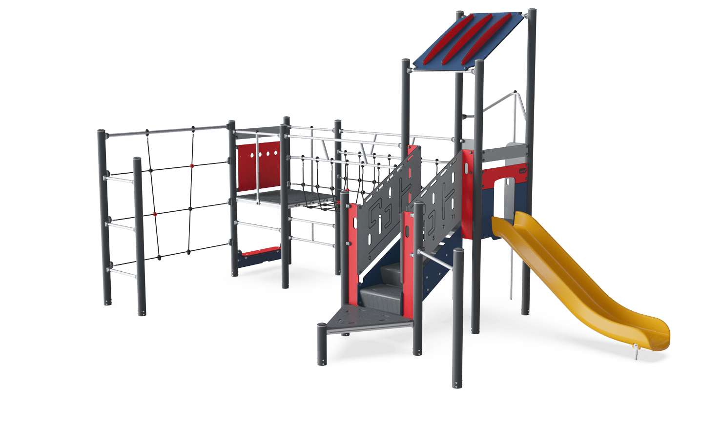 Double Towers with Net Bridge