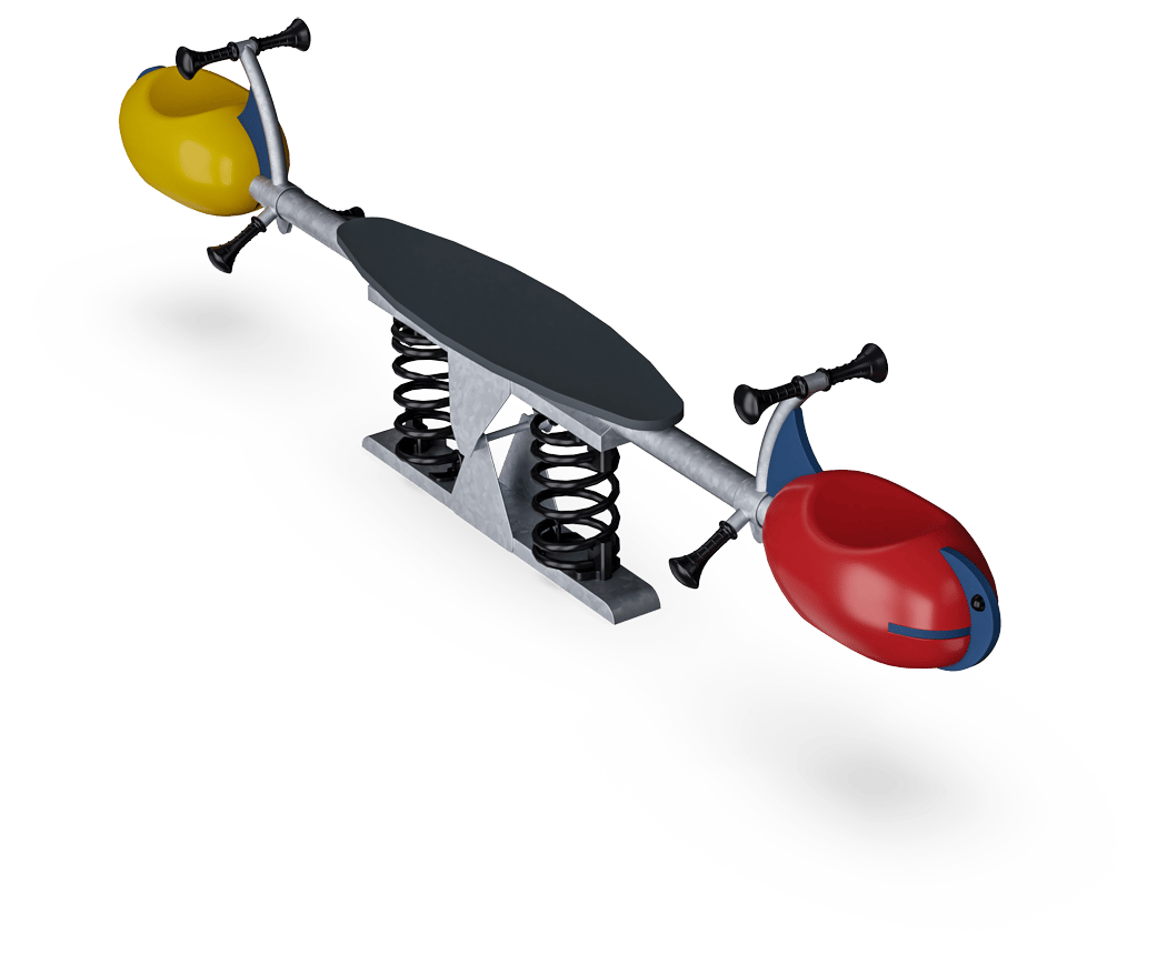 Doppel-Wippe Hopper mit Plattform