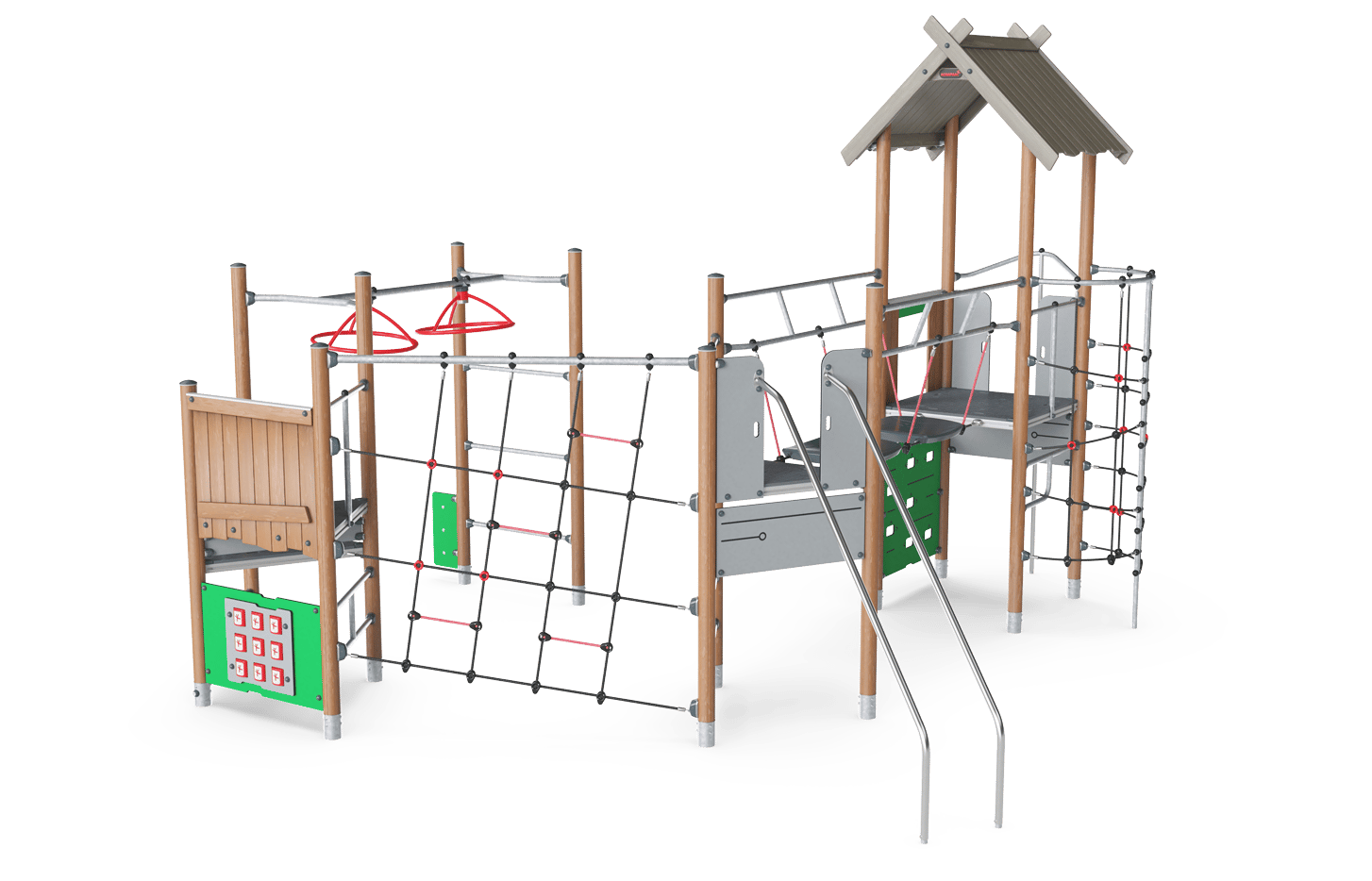 Torre triple con turbo