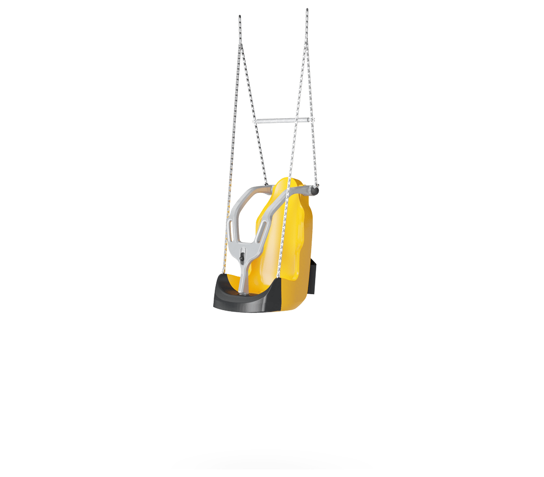 Asiento inclusivo, H:2.5m, 2-cadenas