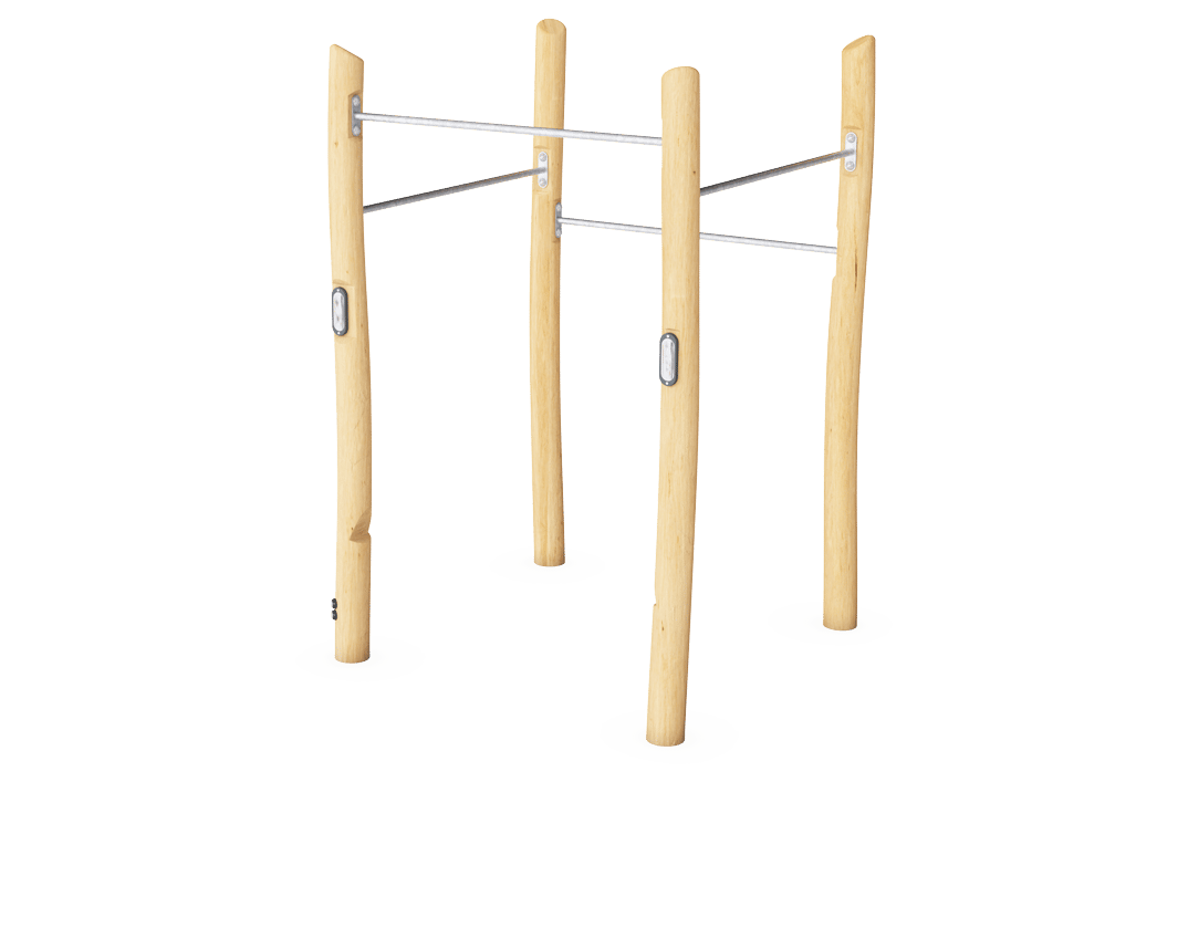 Robinia Square Pull Up Station