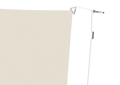 Robinia Sunshade Corner Brackets