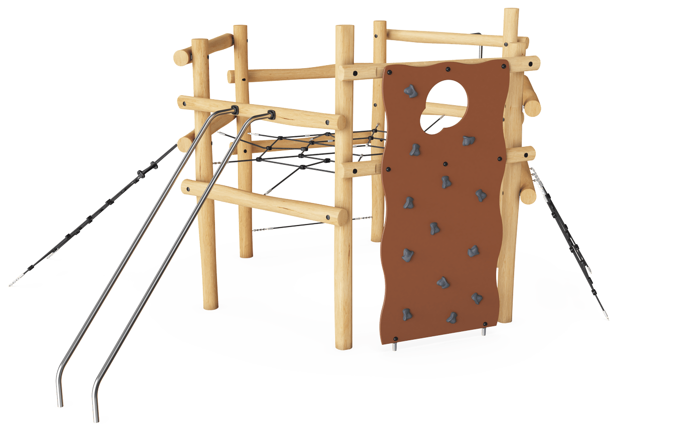Six-Sided Climbing Structure