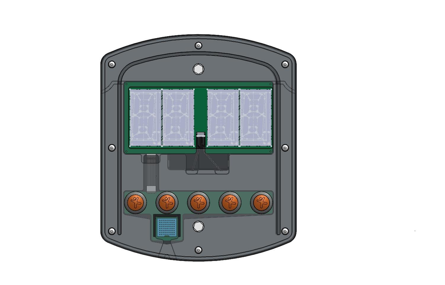 Timer LCD display