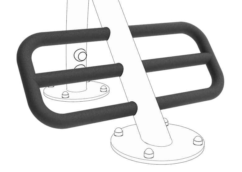 FAZ607 footrests