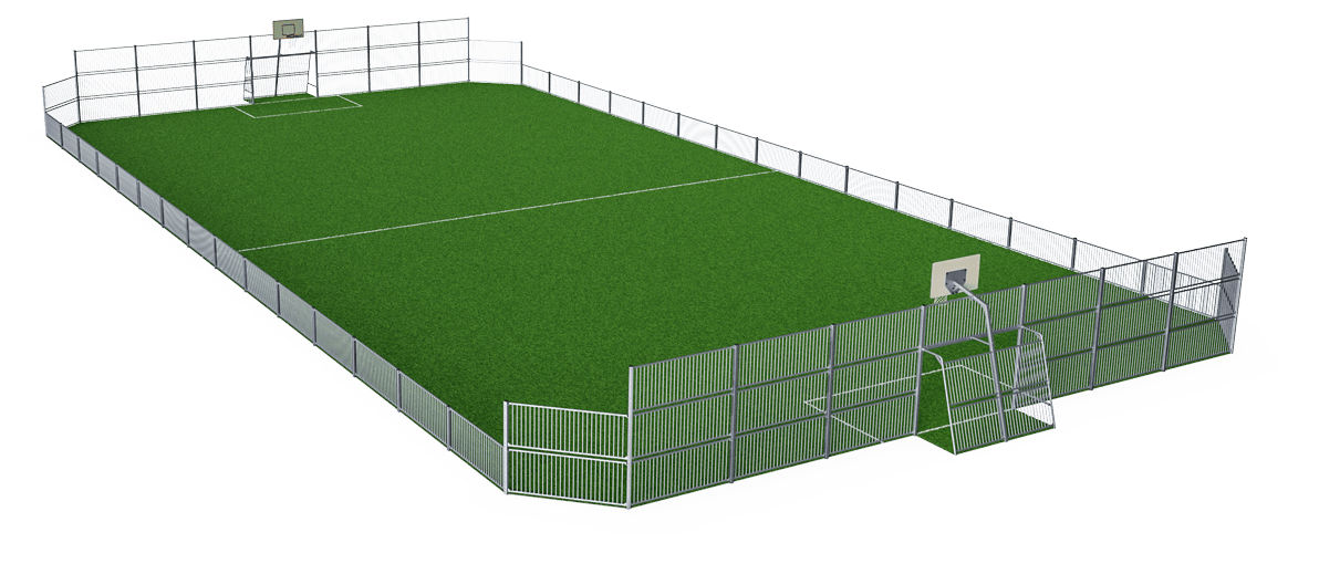 MUGA Multiarena, 22 x 44 m
