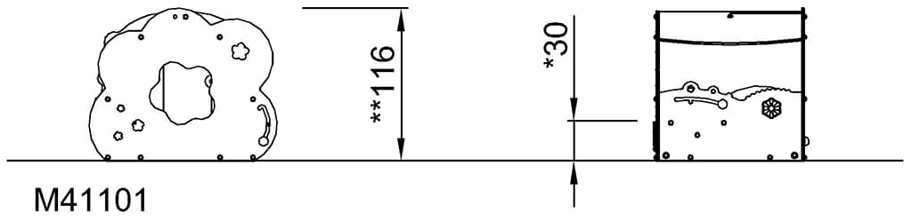 Seitenansicht (Bild)