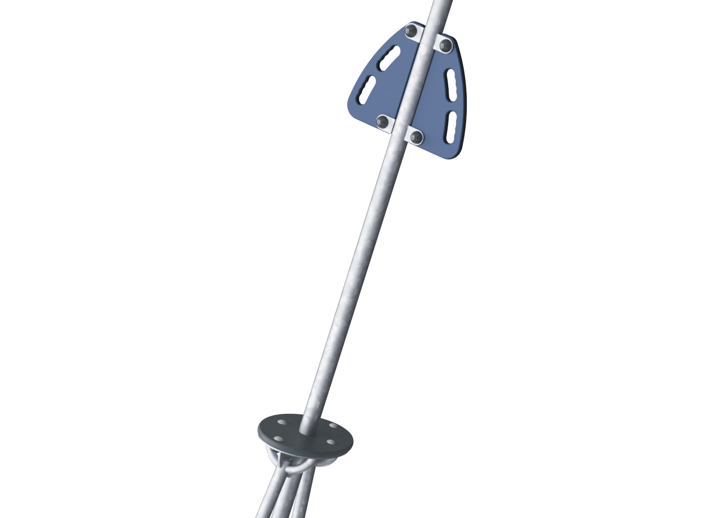 Cliff rider pole