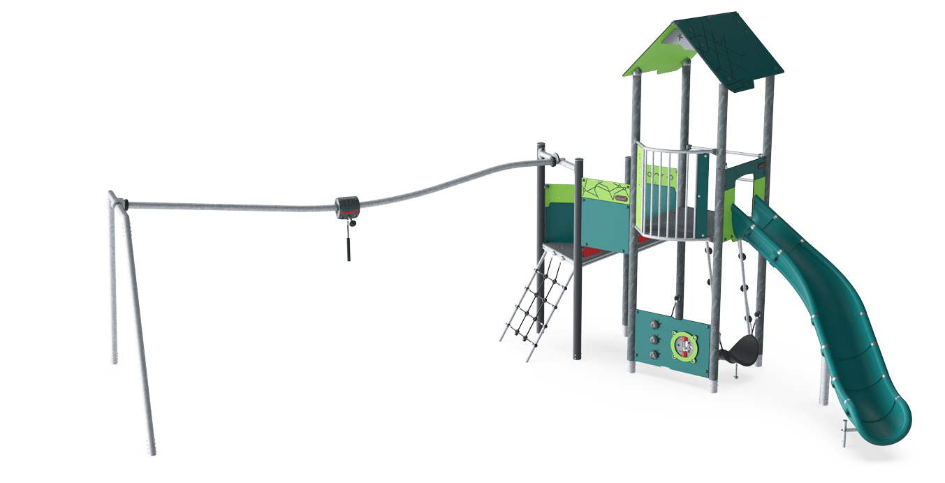 Tower with Track Ride