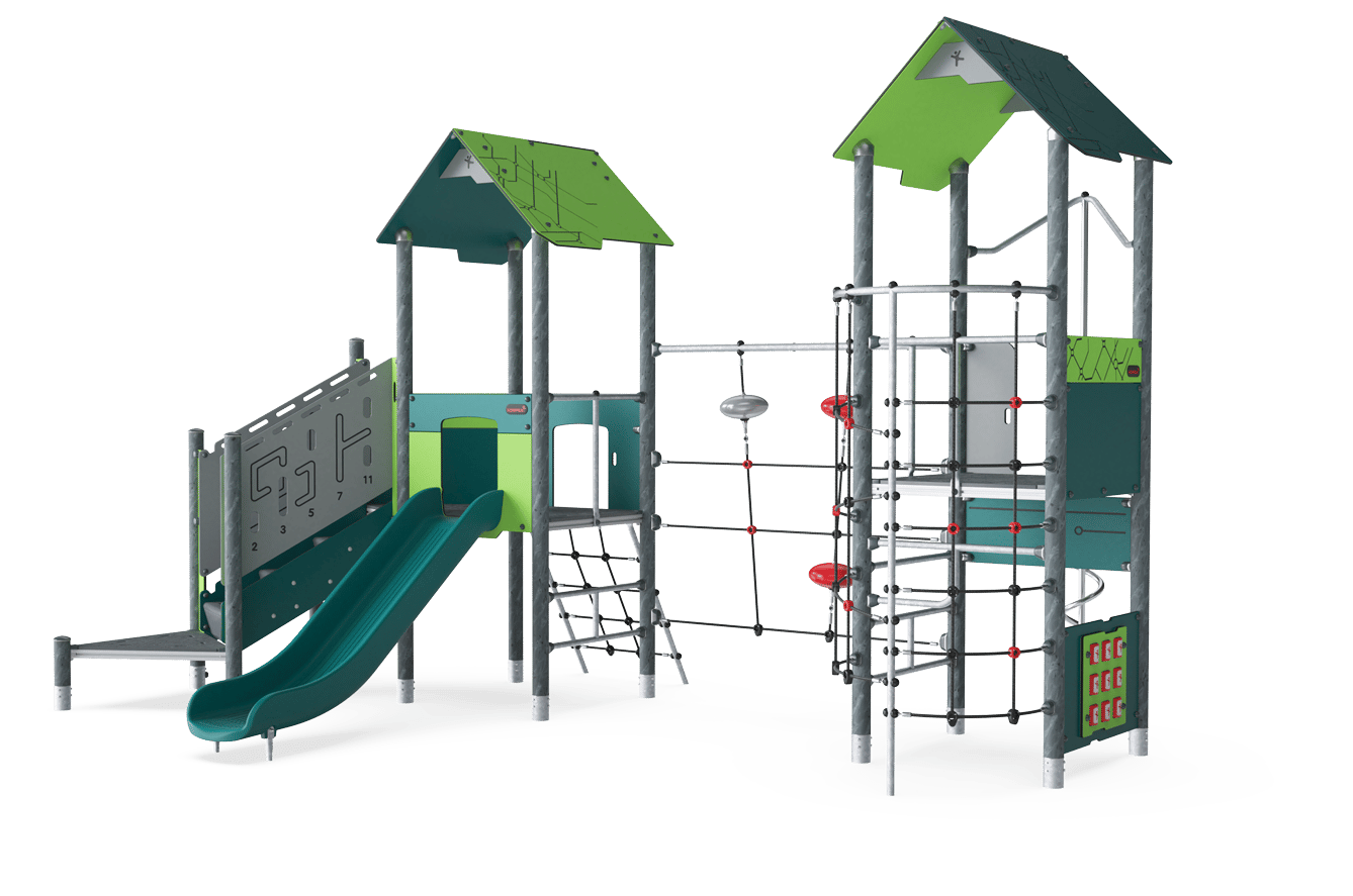 Double Tower with Net