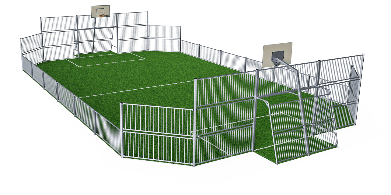 MUGA, 12x21m