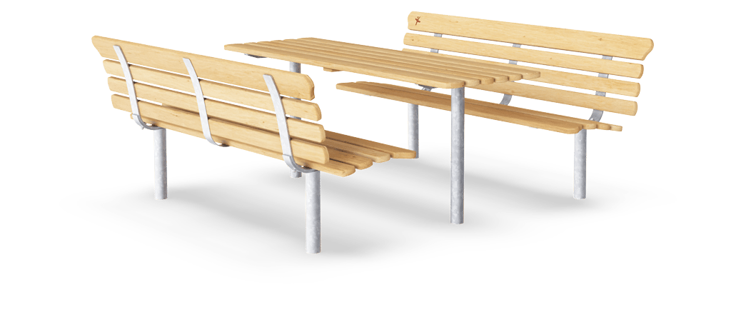 Park Table with 2 Benches