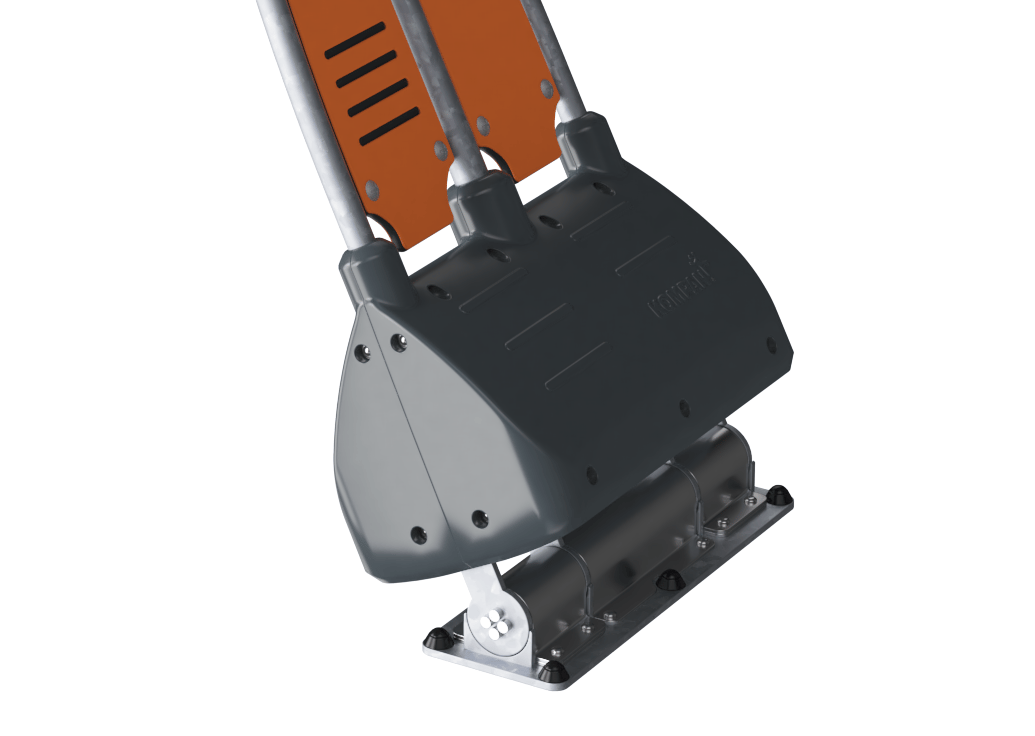 Cliff rider rubber element
