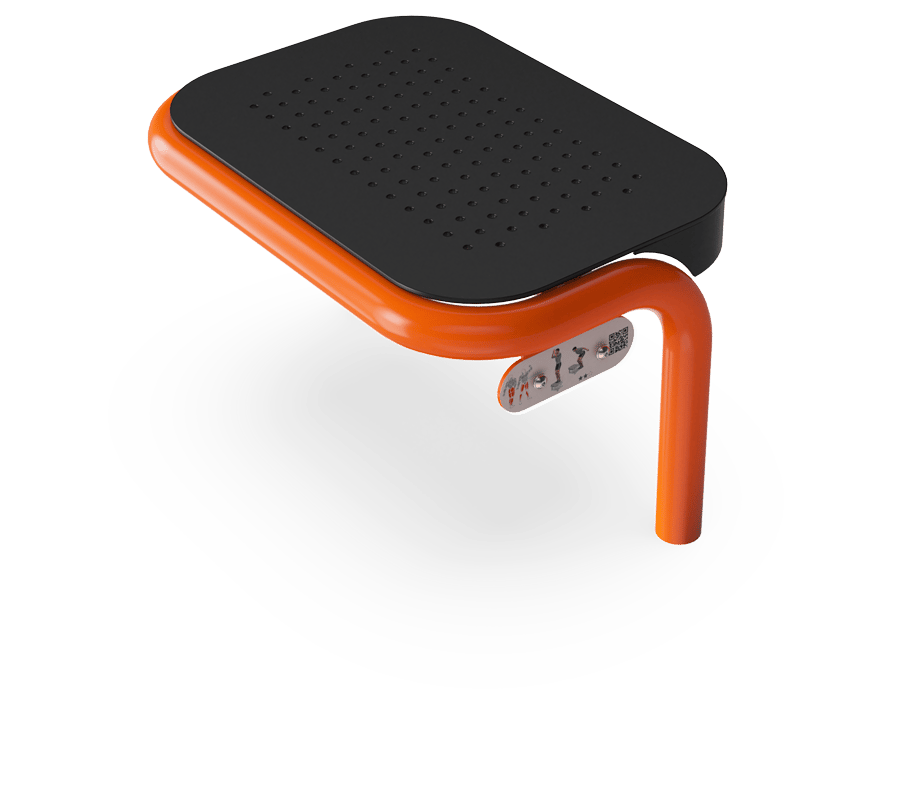Step, 40cm PU Steel