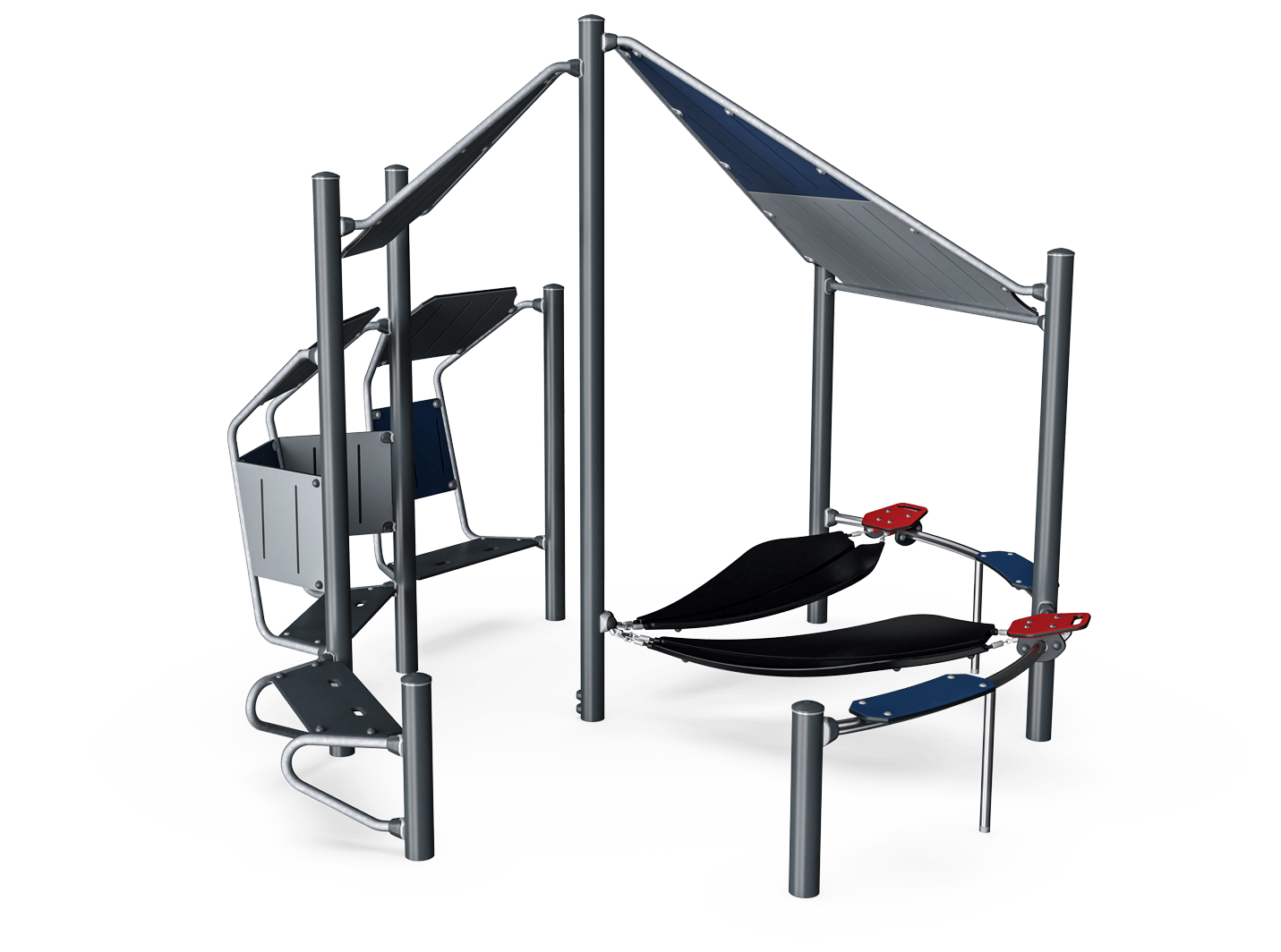 Meeting Point with Movable Hammocks