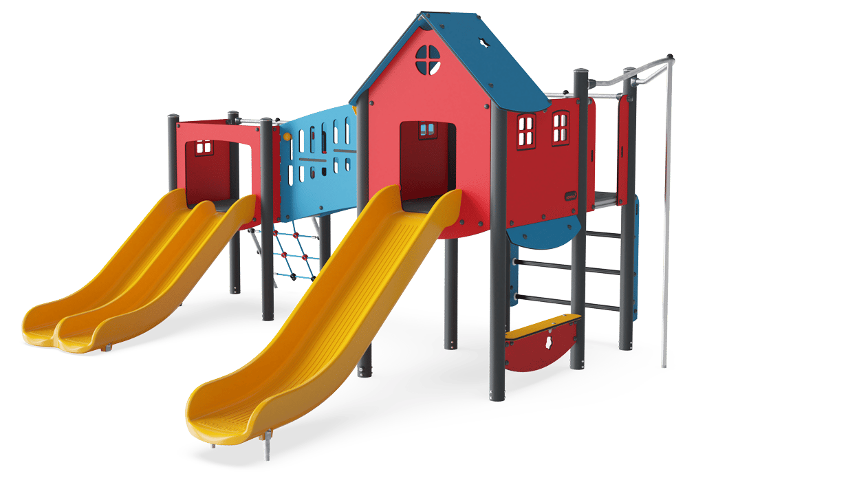 Double Tower with Slides