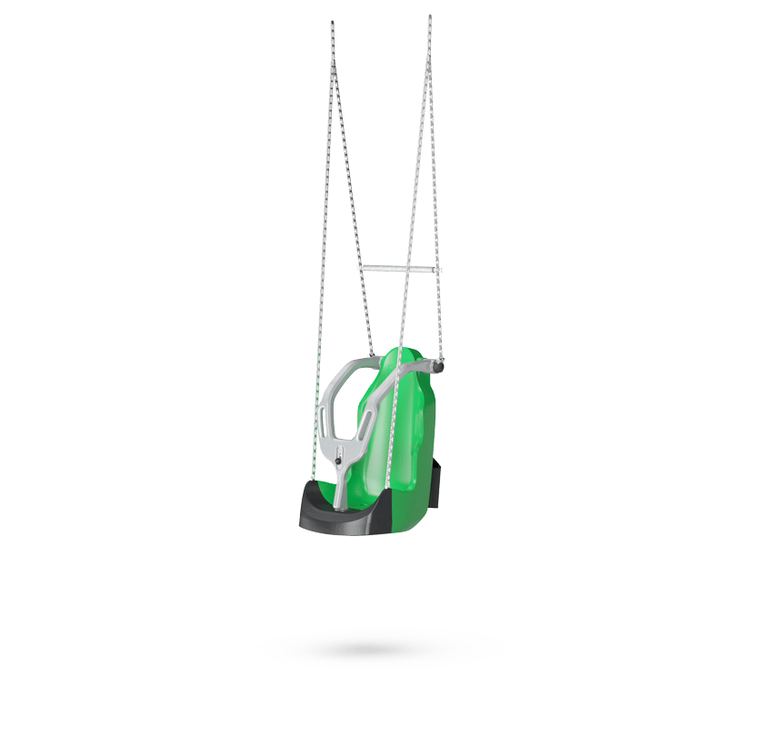 Asiento inclusivo, H:3.0m, 2-cadenas